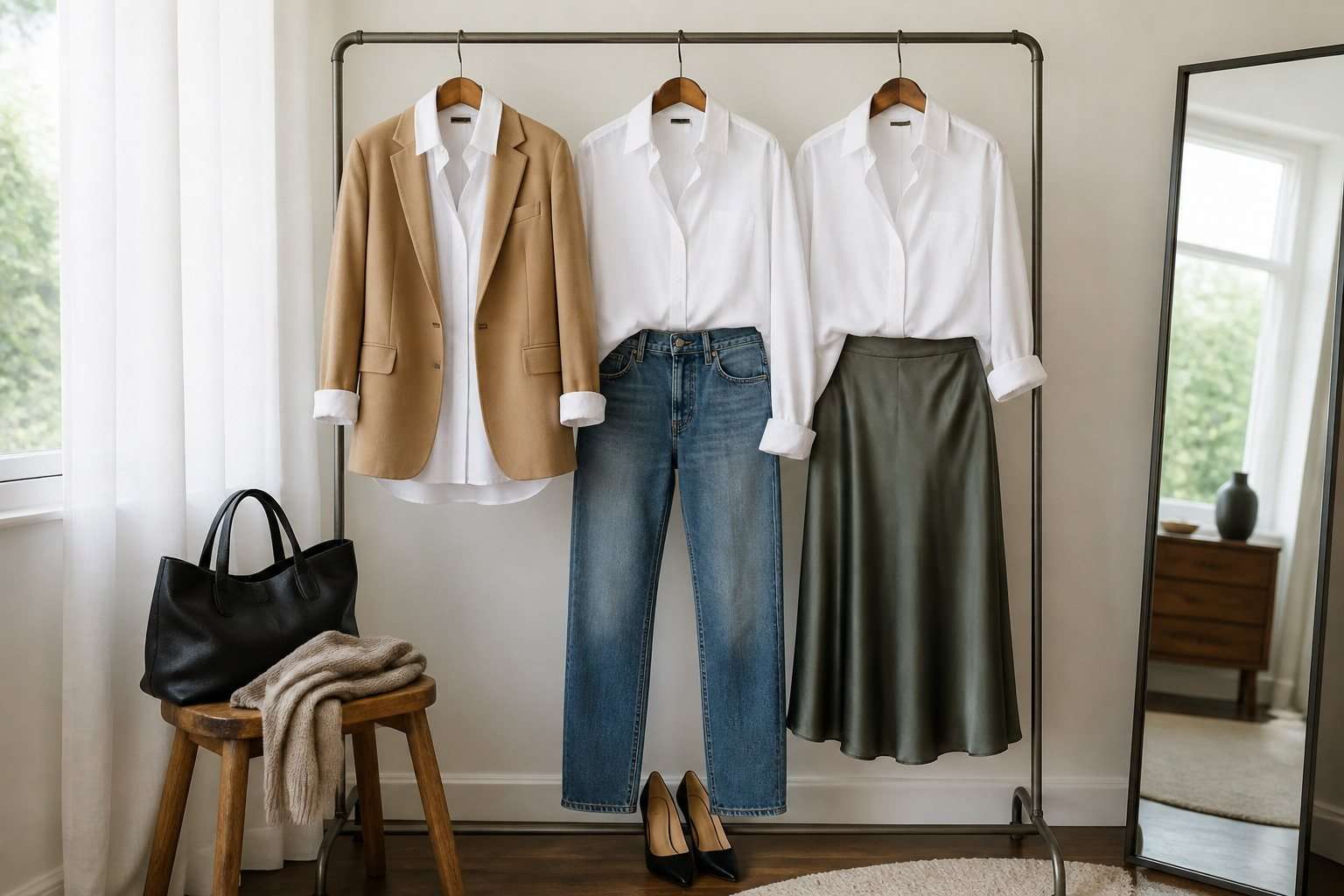 Cómo combinar una camisa blanca de mujer sin repetir siempre el mismo look