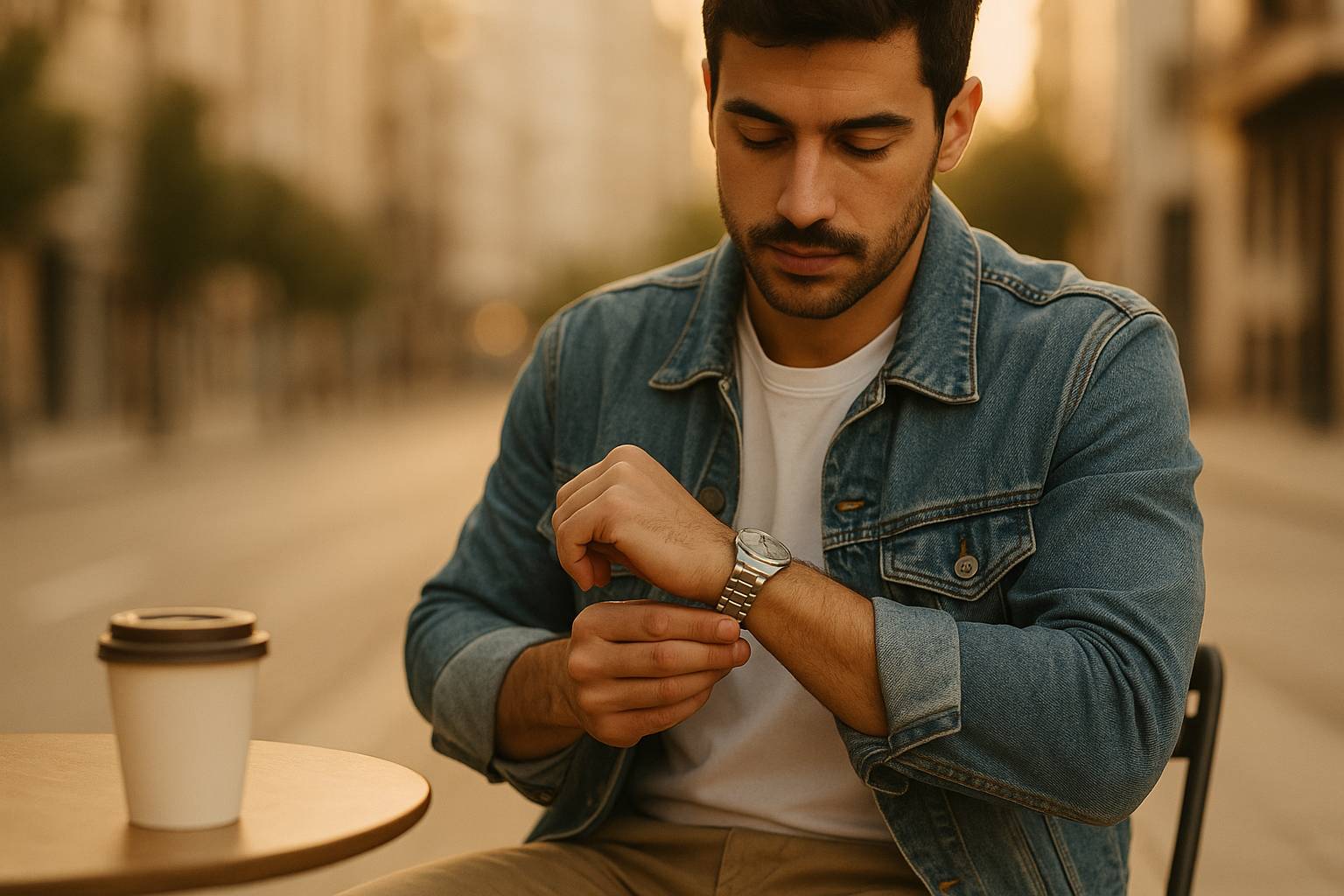 Cómo combinar relojes metálicos con looks casuales
