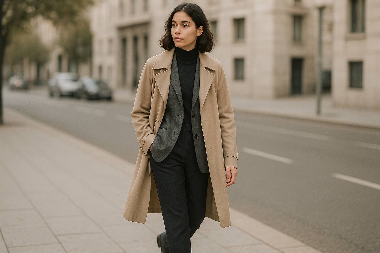 Cómo vestir en capas sin añadir volumen